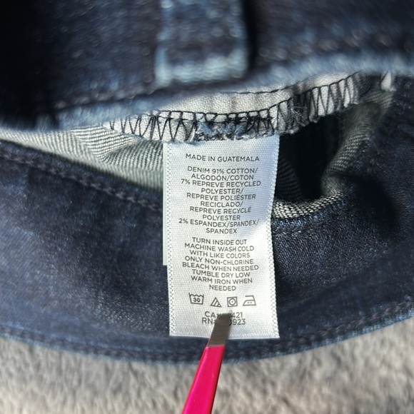 Loft Skinny Slim Pocket Jeans Style 529321 Size 25P EUC - Picture 6 of 10